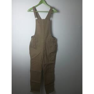 5.11 Tactical Overalls Men's Small Tan Pull On Workwear Gorpcore Pockets Adjust